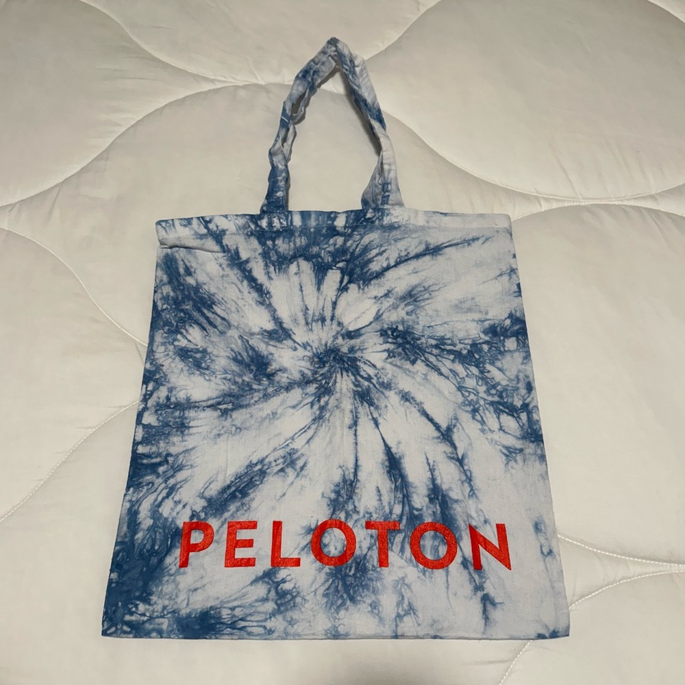 Peloton Tie Dye Tote Bag